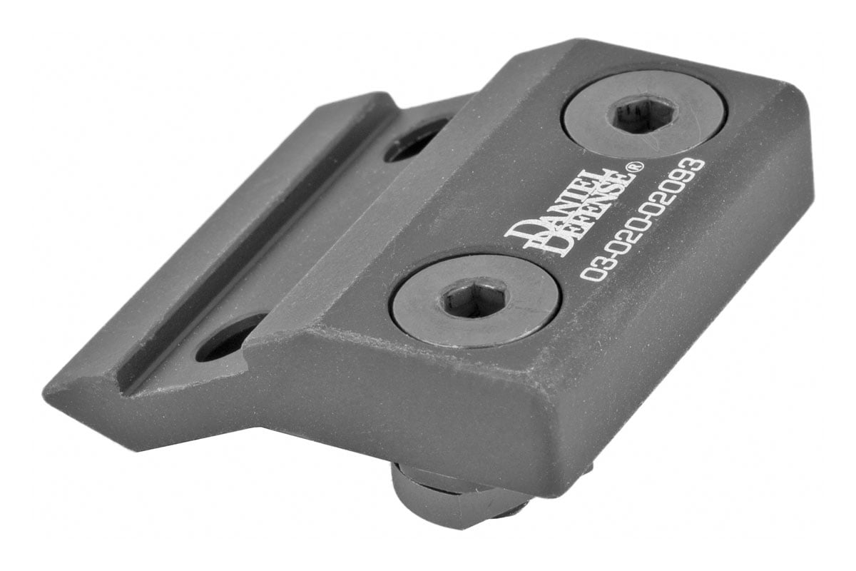 Daniel Defense M-LOK Offset Scout Light Mount For Surefire Scout, Black - DD03-020-02093
