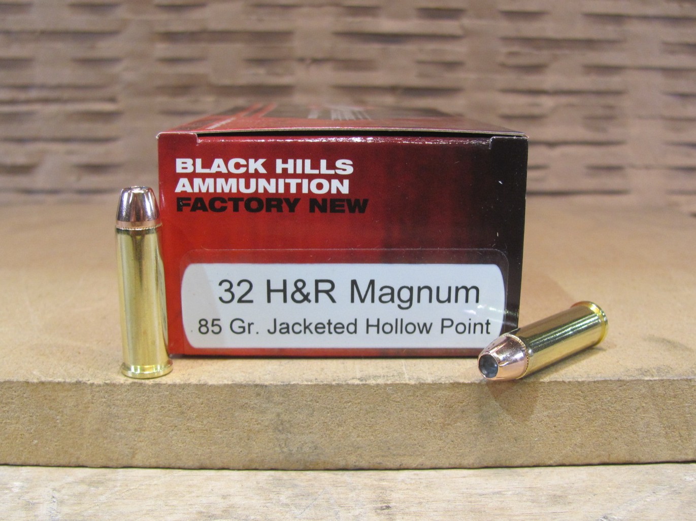 50 Round Box – 32 H&R Magnum 85 Grain Jacketed Hollow Point Black Hills Ammo For Sale – D32HRN1