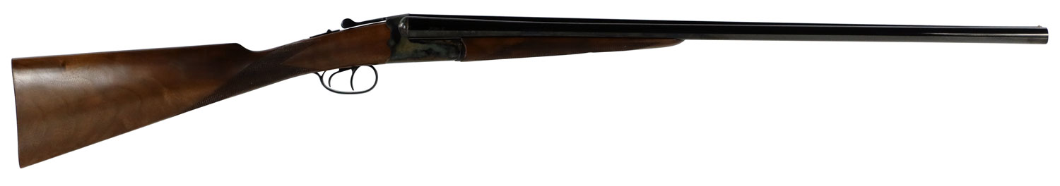 Dickinson 202EB Estate 20 or 28 Gauge with 28" Black Barrel, 3" Chamber, 2rd Capacity, Color Case Hardened Metal Finish, Oil Turkish Walnut Stock Double Trigger Right Hand (Full Size)