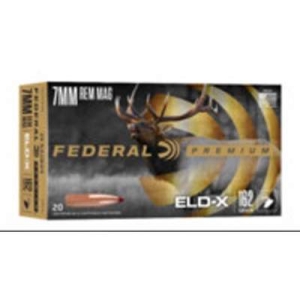 Federal P243ELDX1 ELD-X 243 Cal 90 gr Extremely Low Drag-eXpanding (ELD-X) 20 Bx/10 Cs