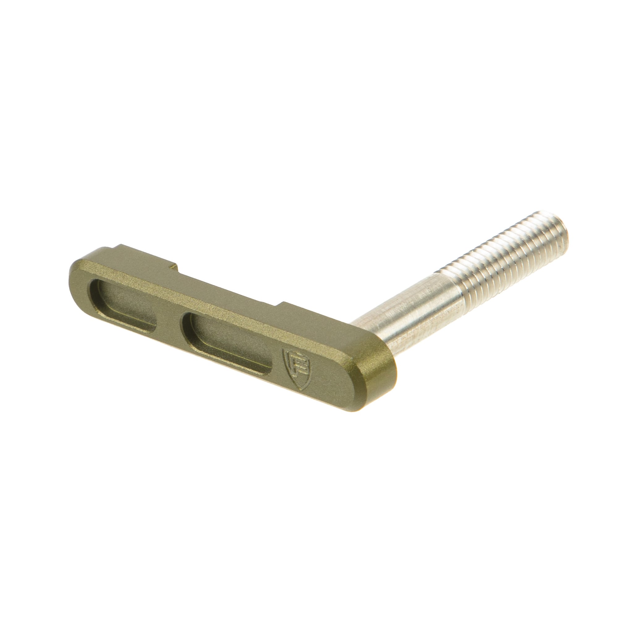 Fortis Billet Magazine Catch Only, Nitride Finish OD Green - AR15MC6061ODG