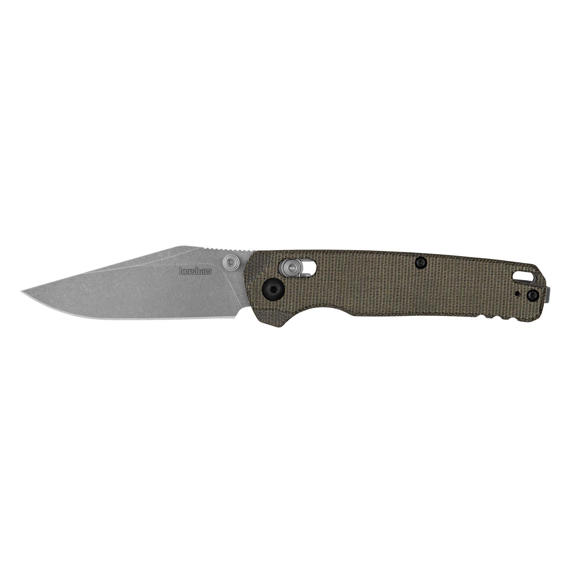 Kershaw Bel Air Clip Point Folding Knife - 3.05" MagnaCut Steel  Micarta Handle