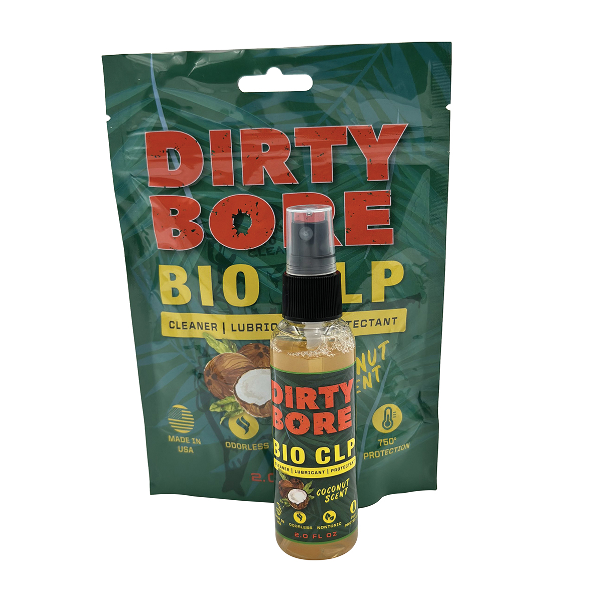 Advance Warrior Solutions Dirty Bore Coconut Flavor CLP 2 oz Bottle
