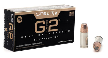 Speer Gold Dot G2 9mm Luger Ammo 147 Grain Jacketed Hollow Point - 54226