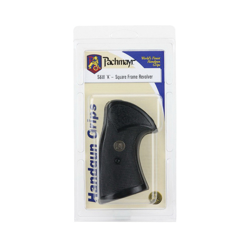 Pachmayr Presentation Grip for S&W All K/L Frame Revolver with Square Butt, Black - 3267
