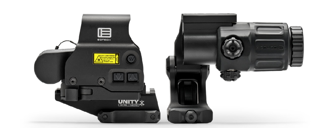 Eotech EXPS3-0 HWS & G33 mag w/ Unity FAST FTC Omni Mount Combo - Black - HHS1 FTCU-BLK
