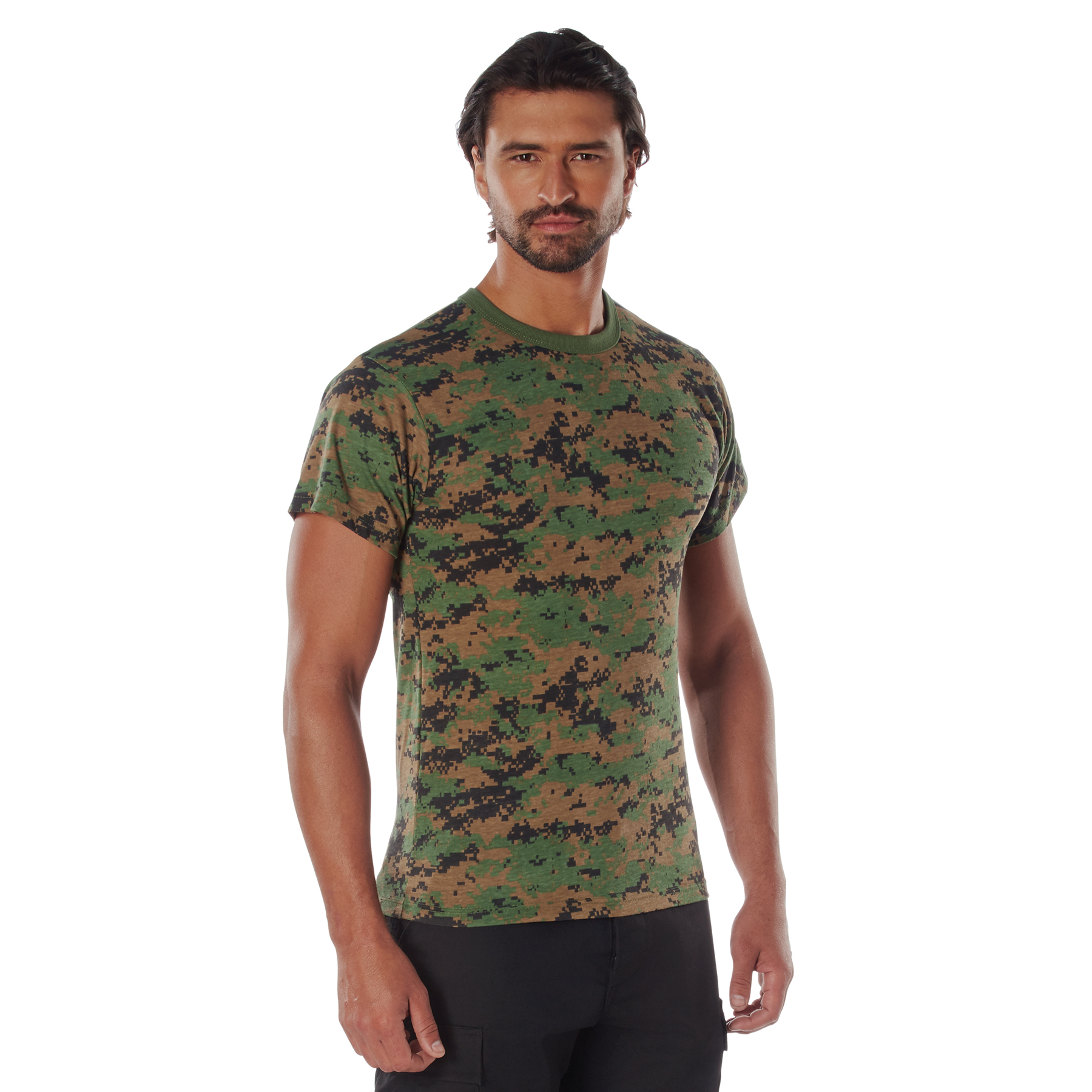 Rothco Digital Camo T-Shirt - Woodland Digital Camo, 4X-Large