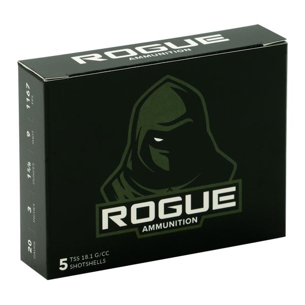 Rogue TSS 3" 1 5/8 oz #9 20 Gauge Ammunition, 5 Rounds - RA-TSS-20-3-158-9