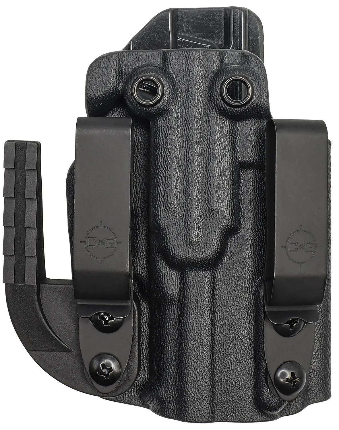 C Holsters 0258100 Covert IWB Black Kydex Belt Clip Fits Sig P365