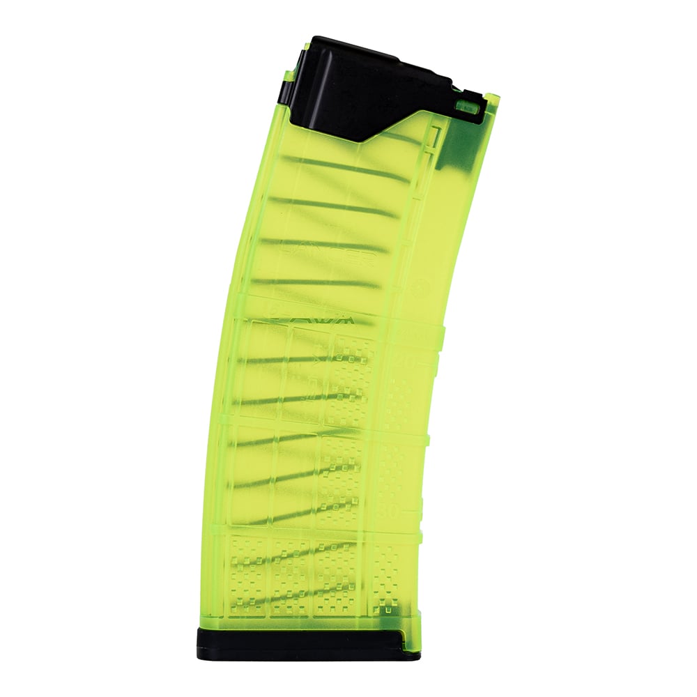 Lancer Systems L5AWM 30rd 5.56x45mm/.223 Rem Magazine, Translucent Alien Green - 999-000-2320-74