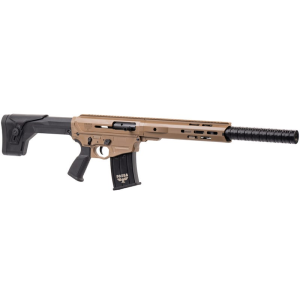 Panzer Arms AR12 G5 Tactical Short Handguard 12 Gauge Semi-Automatic Shotgun - 18.5" - FDE - 1x 5rd Mag
