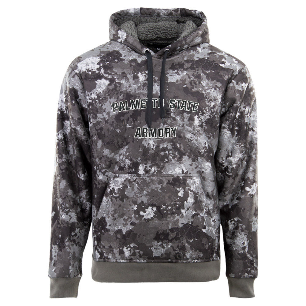 PSA High Pile Fleece Hoodie, Midnight Camo - 2X-Large