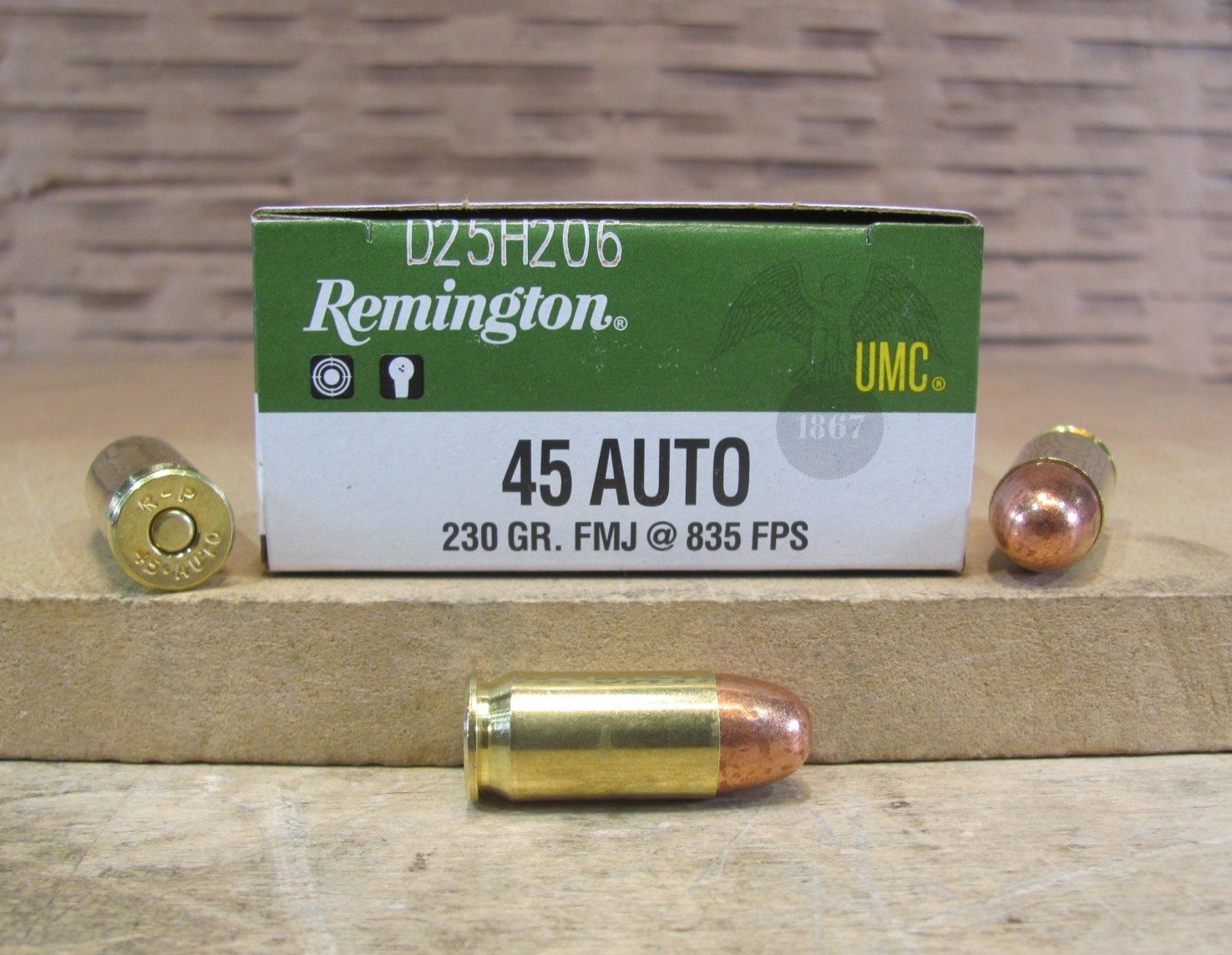 500 Round Case – 45 Auto/ ACP Remington UMC 230 Grain FMJ Target Ammo – L45AP4
