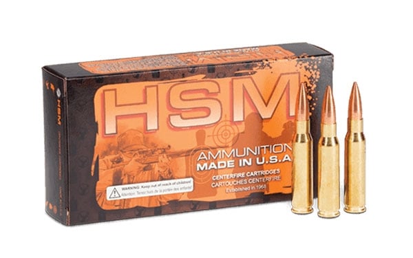 HSM 300 AAC Blackout 220gr SMK HPBT Sub-Sonic Ammunition New Manufactured 20rds - HSM-300BLK-4-N
