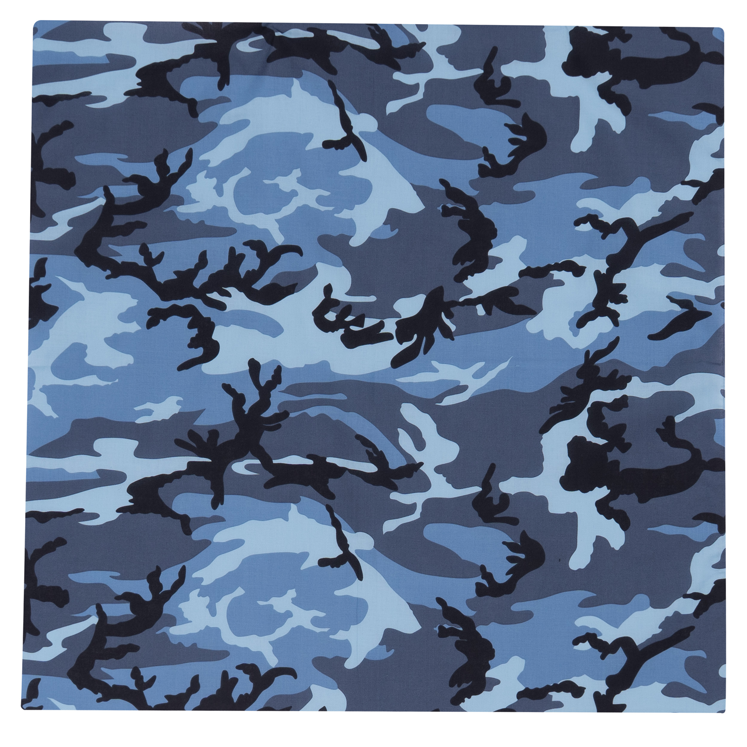 Rothco Large Camo Bandana 27 X 27 Inch - Sky Blue Camo