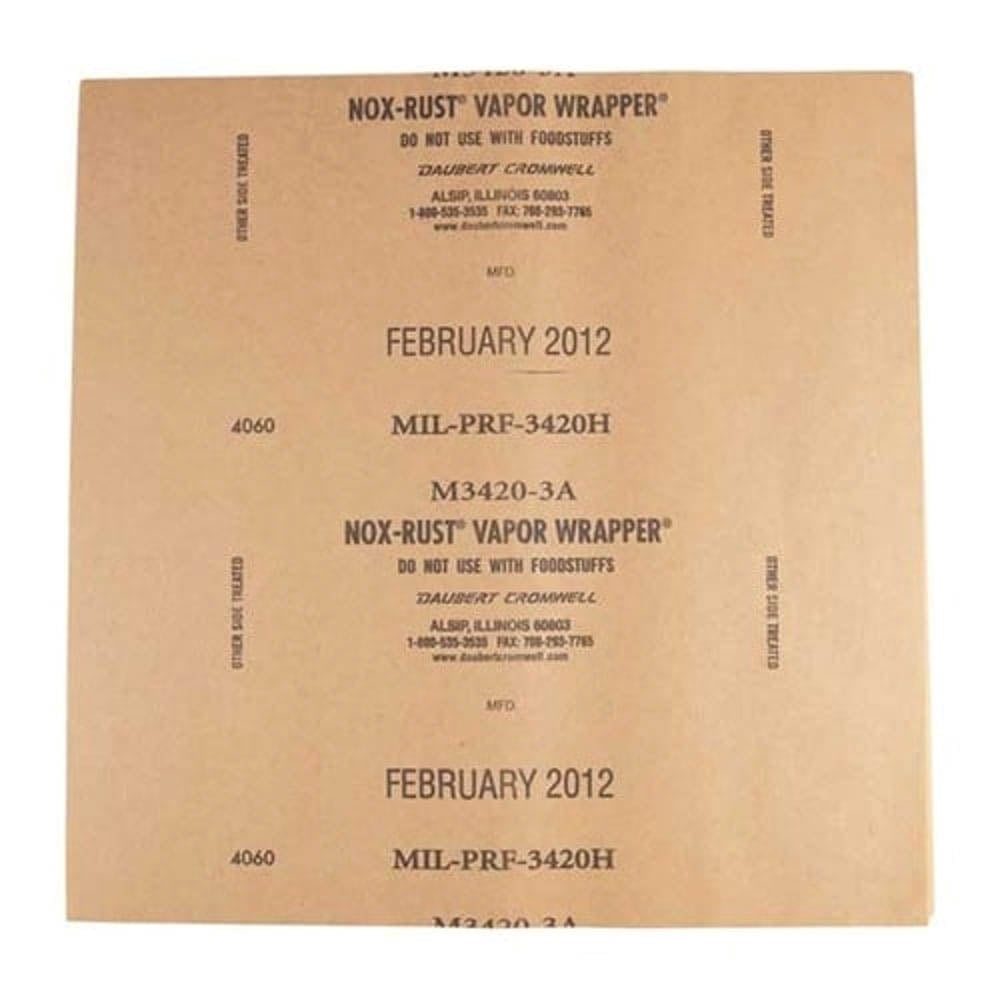 Brownells 12" x 12" Gunwrap Paper, Pack of 50 Sheet