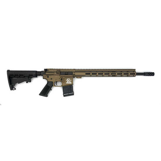 GLFA AR-15 .450 Bushmaster 18" Bronze 5-Round Rifle