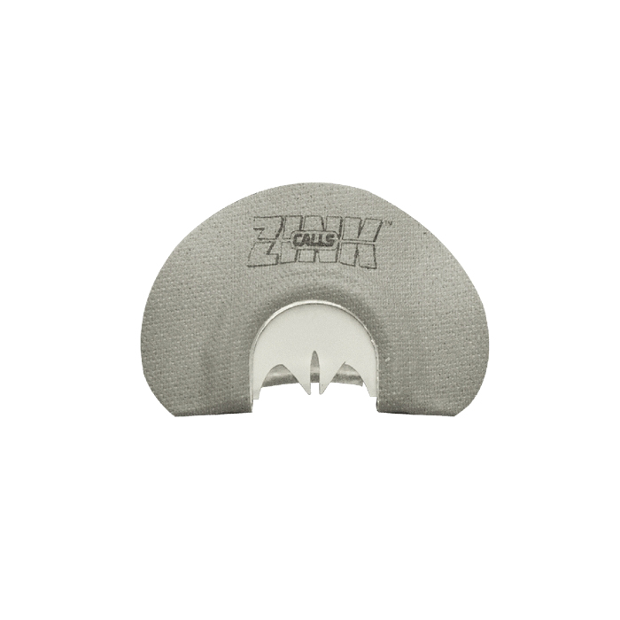 Zink Calls Signature Snake Tongue Turkey Mouth Call, Gray