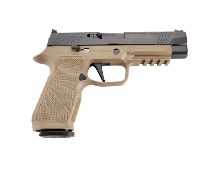 Wilson Combat P320 Action Tuned Straight Trigger 9mm 4.70" 17rds, Tan - SIGWCP320F9TATS