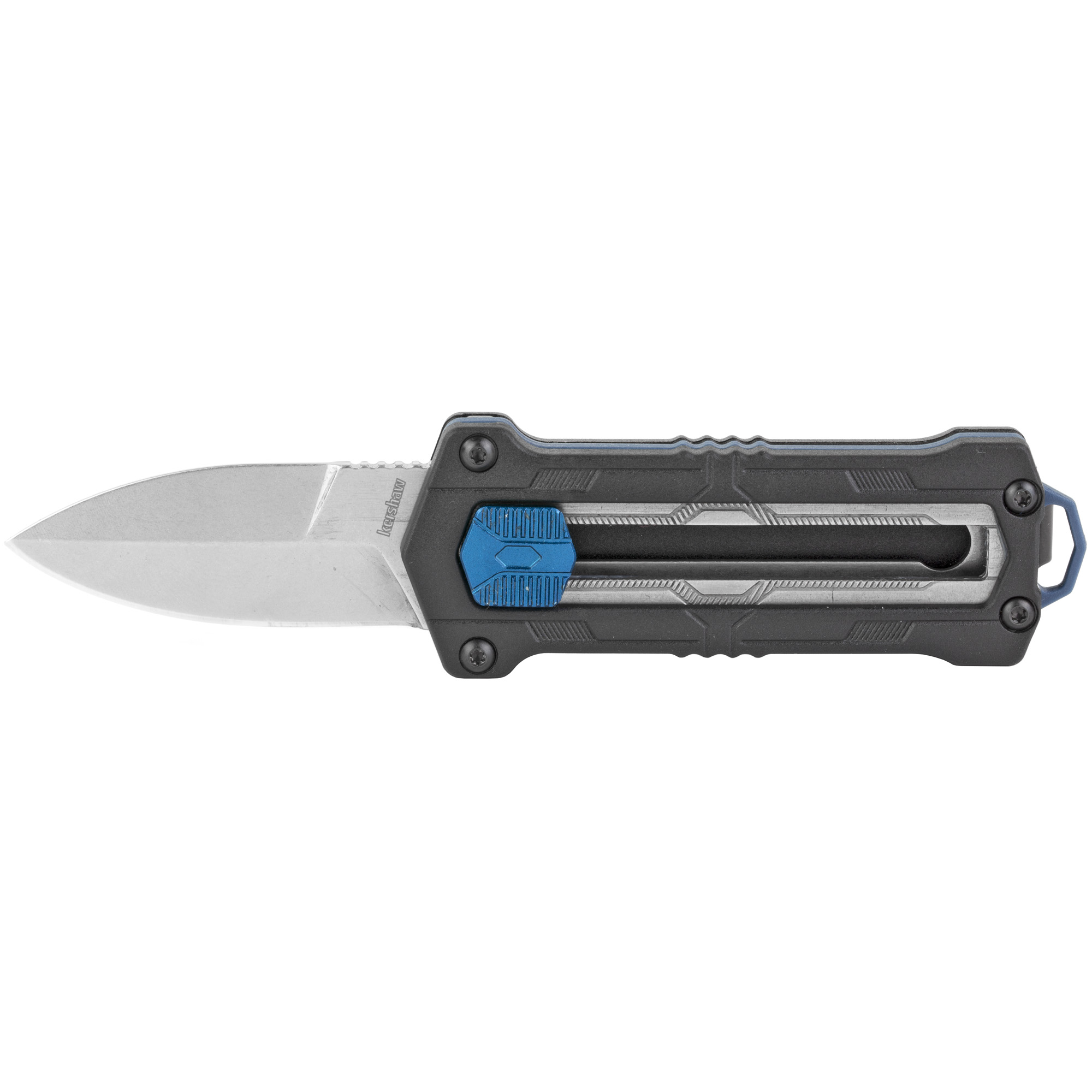 Kershaw Kapsule, Folding Knife, 1.9" Silver Blade, Black Handle