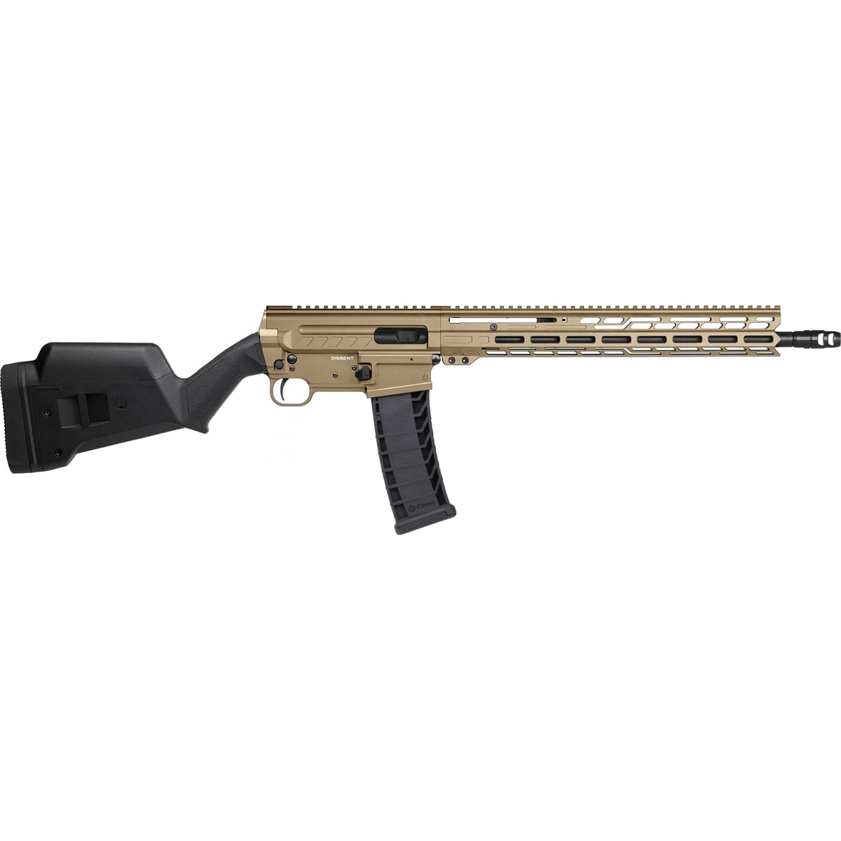 CMMG Dissent Br4 9mm Semi-Auto, Coyote Tan