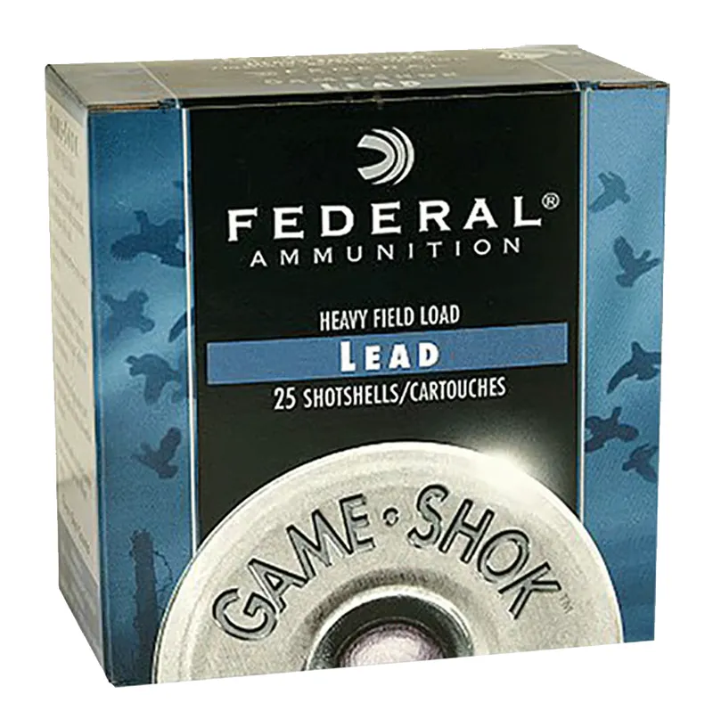 Federal Game-shok 12 Gauge 2.75 1 1/8 oz 4 Shot H1234 (Box)