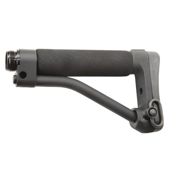 Doublestar Corp. ARFX-E Entry Length Skeleton Stock w/Buffer Tube, Black