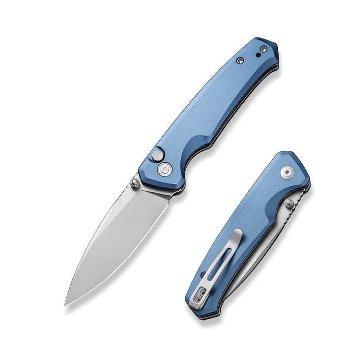 Civivi Atlus Folding Knife, Blue Aluminum - C20076-6
