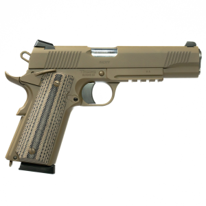 TISAS 1911 Raider B45RDG 45 ACP 8rd 5 Barrel FDE Cerakote Rail G10 Grips Pistol