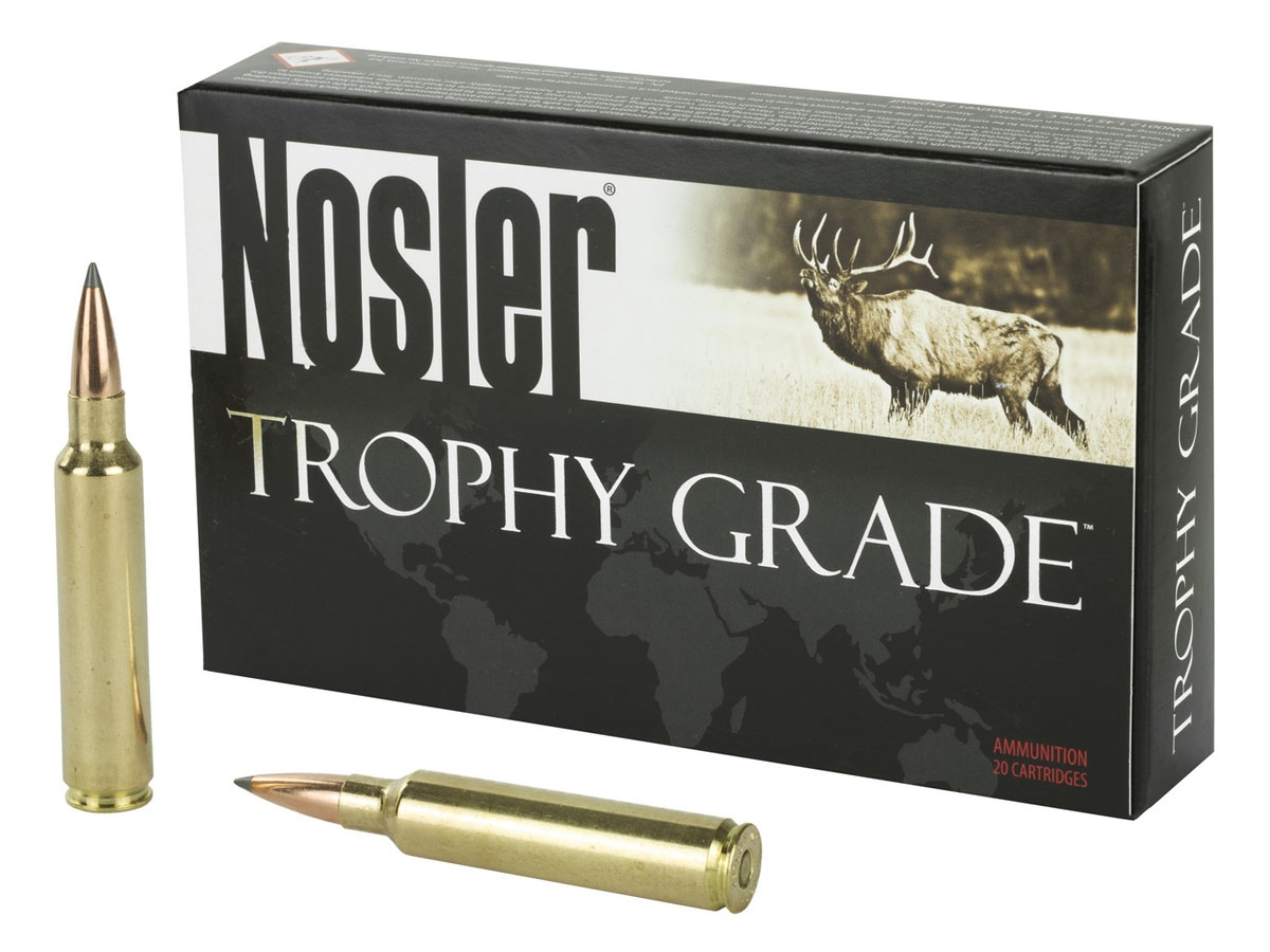 Nosler Trophy Grade 30 Nosler 210 grain AccuBond-Long Range Rifle Ammo, 20/Box - 60118