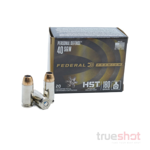 Federal - Premium HST - 40 S&W - 180 Grain - JHP - Retail / 20