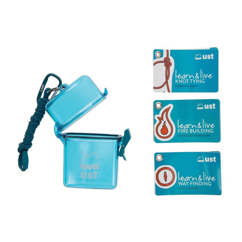 UST Learn and Live Outdoor Skills Card Set, 1.50"