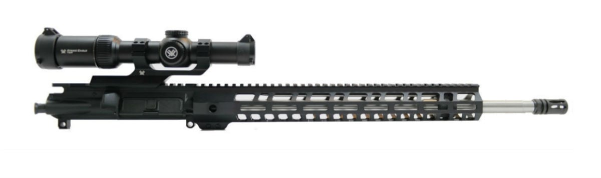 PSA 20" Rifle-Length .224 Valkyrie 1/6.5" Stainless Steel 15" Lightweight M-Lok Upper With BCG, CH, & Vortex Strike Eagle 1-8x24 Scope