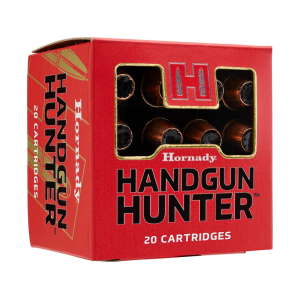 Hornady Handgun Hunter 40 S&W Ammo 135 Grain Hornady MonoFlex Solid Hollow Point Lead Free Box of 20