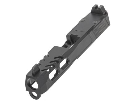 PSA Dagger Complete SW6 RMR Slide Assembly, Black