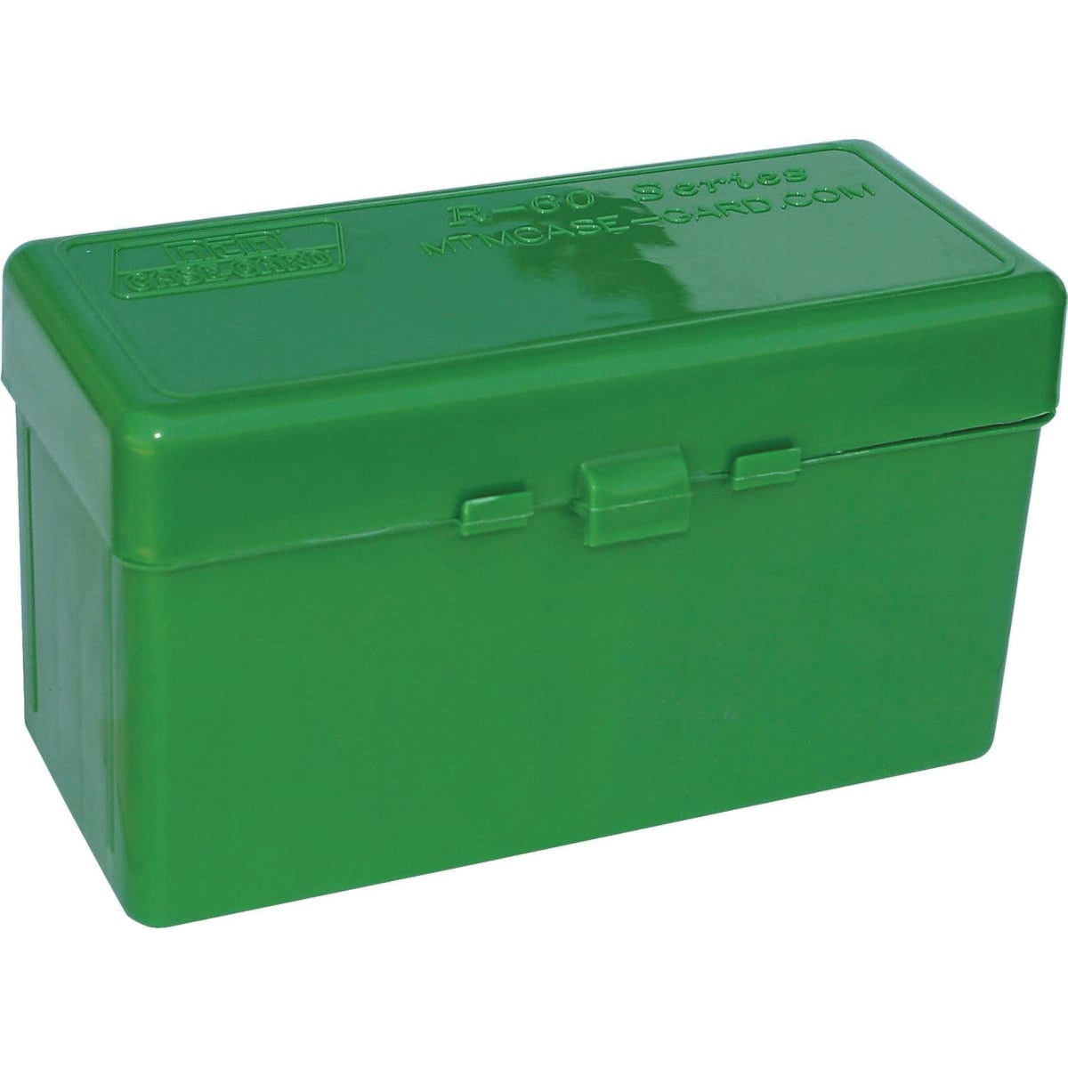 MTM Case Gard .270 Winchester/.25-06 Remington Flip-Top Ammo Box, 60rds Green
