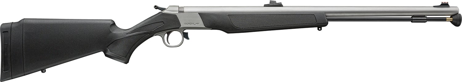CVA Wolf V2 .50 Cal Break Action Rifle, Black - PR2117SVP