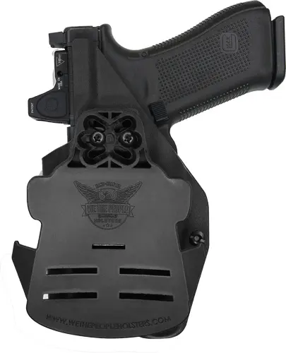 WE THE PEOPLE HOLSTER OWB RH - FOR GLOCK 17 MOS W/OPTIC BLK