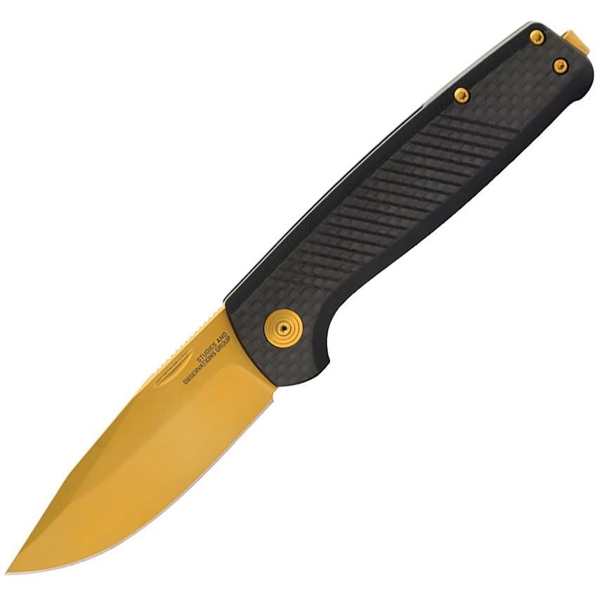 SOG Knives Terminus SJ LTE Folding Knife, Clip Point, Black - Sleek Handle, Smooth Operation, Perfect for EDC and Tactical Use - SOG-TM1007-BX
