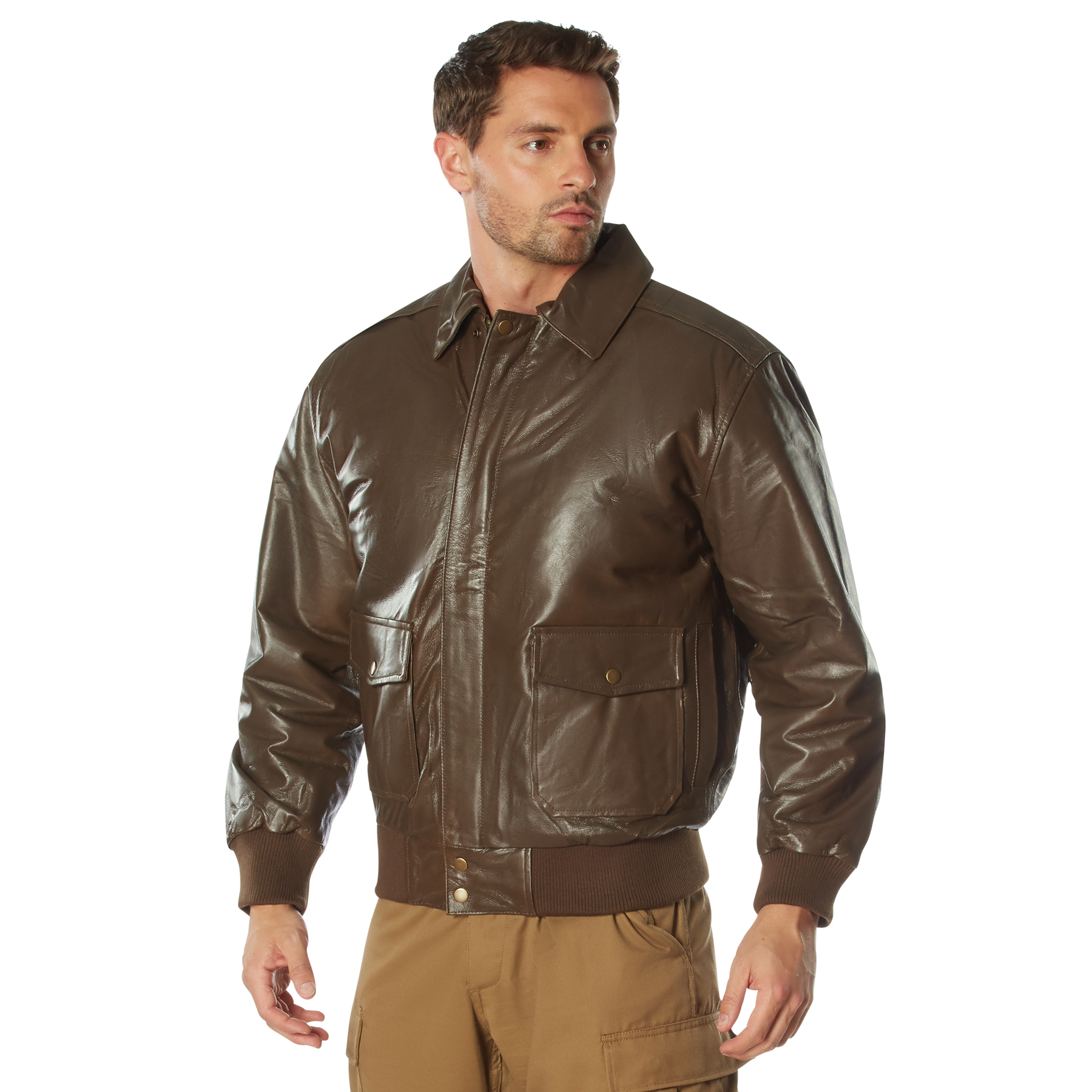 Rothco Classic A-2 Leather Flight Jacket - 2X-Large