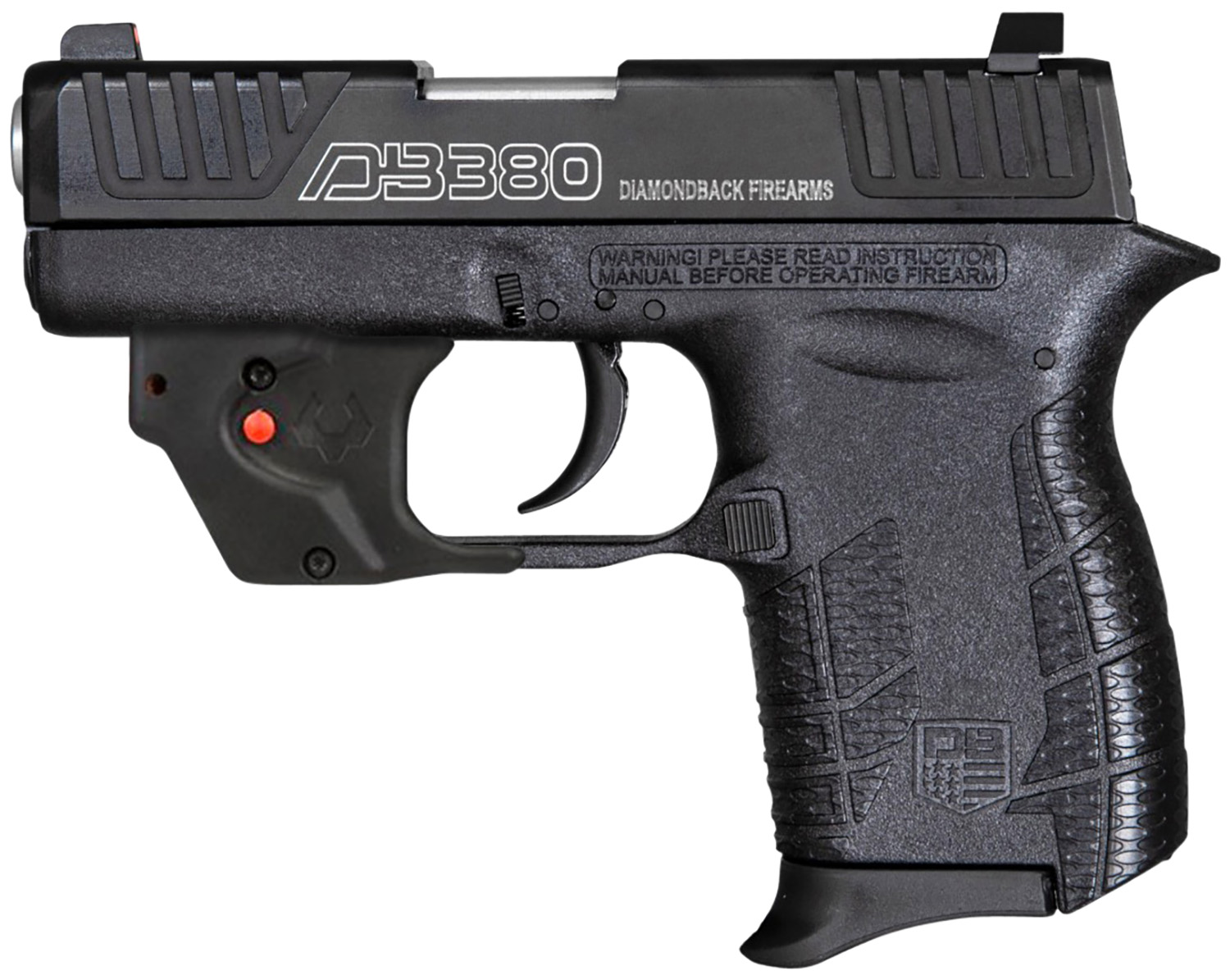 Diamondback DB0101E002 G4 .380 ACP Pistol w/ Laser