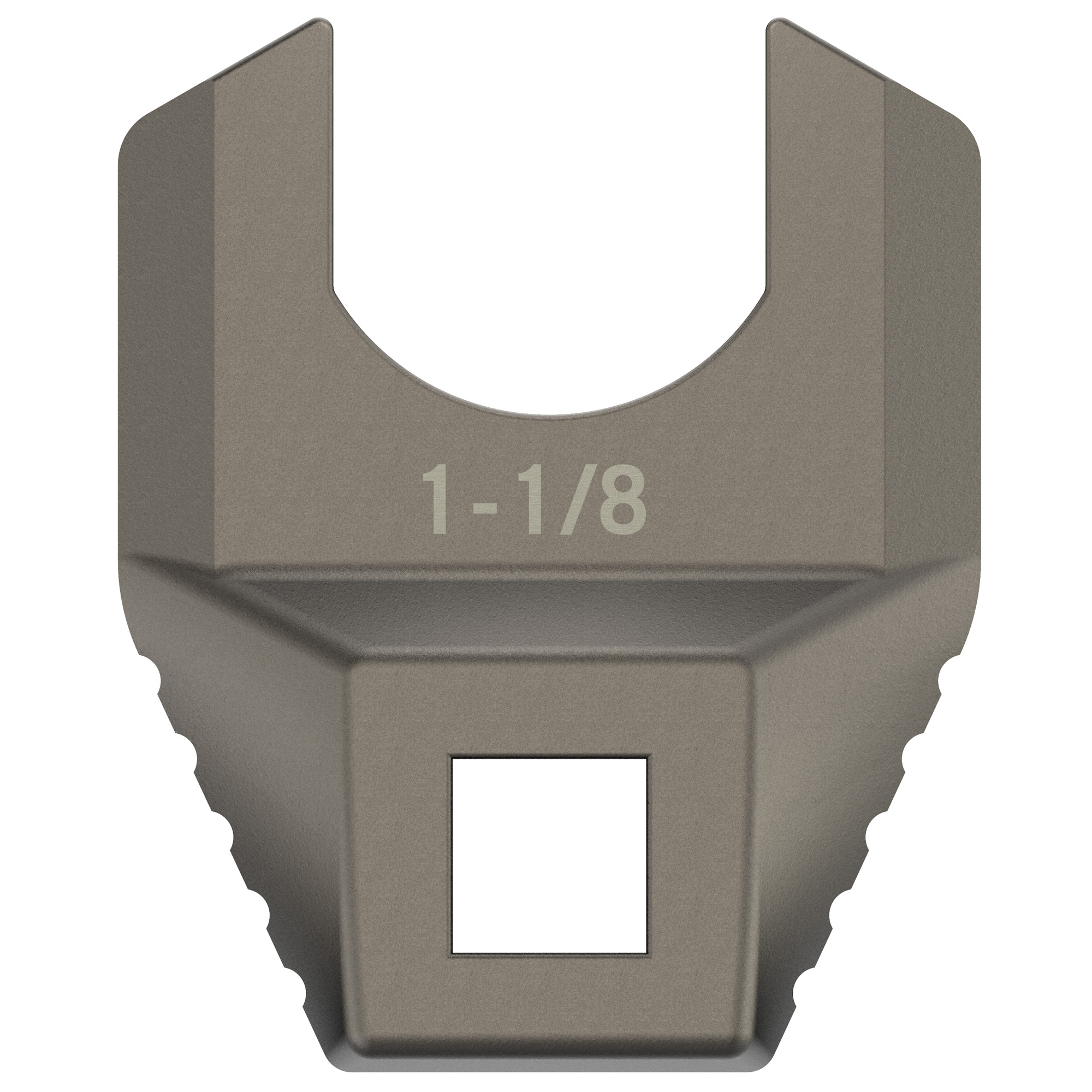Real Avid Master-Fit Wrench, Wrench, Stainless Steel, 1-1/8 Free-Float Barrel Nut