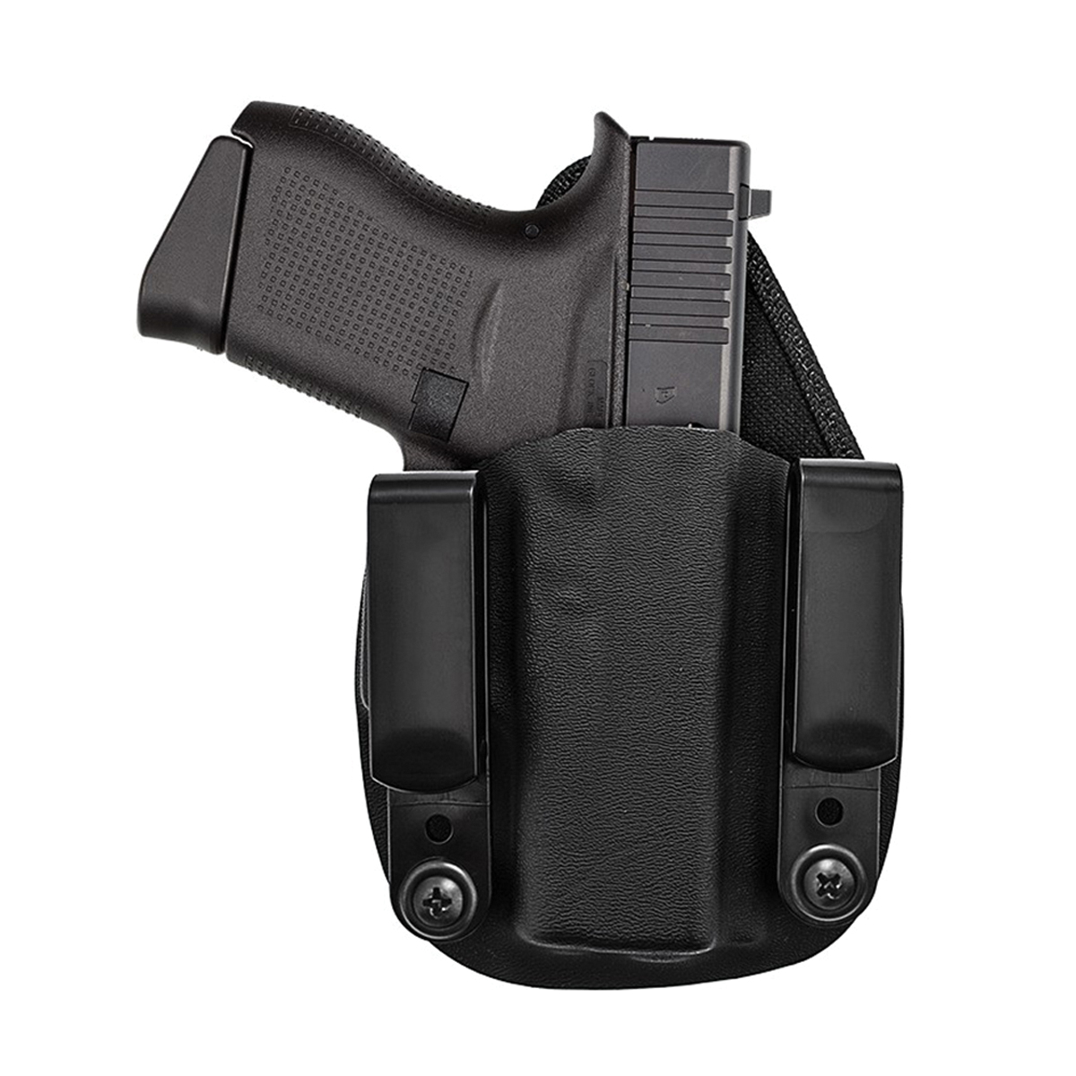 Tagua Gunleather Recruiter Right Hand S&W M&P Shield/M2.0 9mm/.40 Inside-The-Waistband Holster, Black - RECRUIT1010
