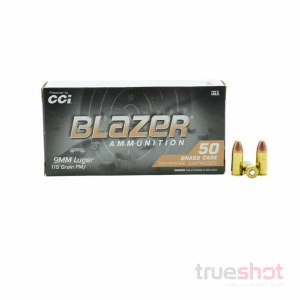CCI - Blazer - 9mm - 115 Grain - FMJ - 500