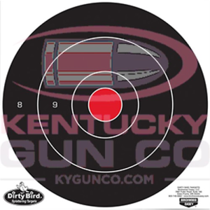 BIRCHWOOD CASEY Dirty Bird 8" - 25 Bull's-eye Targets - 25 sheets