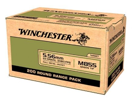 WINCHESTER LC USA 5.56 M855 200RD FMJ - Flat Rate Shipping Under 30lbs! - No Credit Card Fees