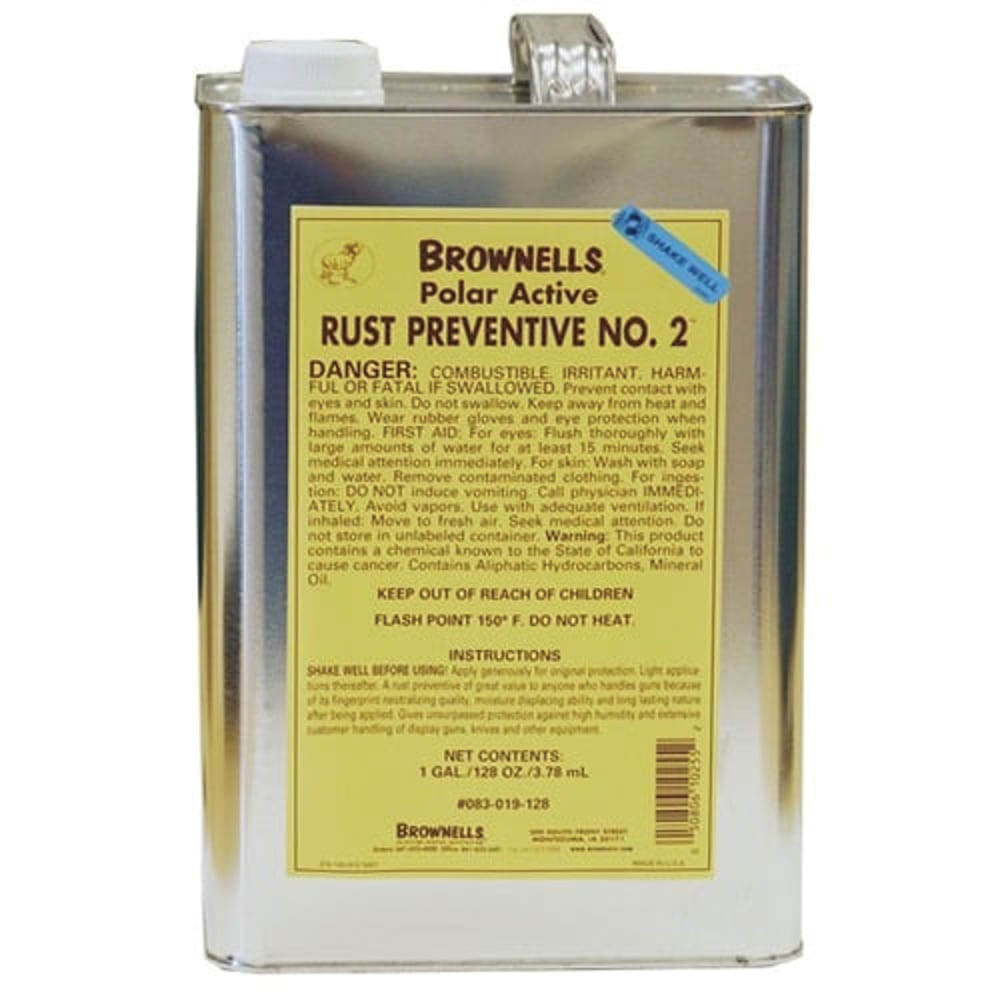 Brownells #2 Rust Preventive, 128 oz Gallon Container