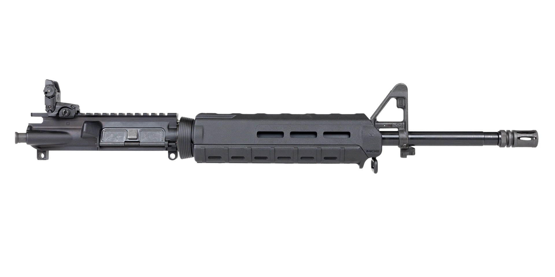 PSA Freedom"AR-15 Upper 16" Nitride 1:7 A2 Mid-Length 5.56 NATO MOE w/ Rear Mbus No BCG/CH
