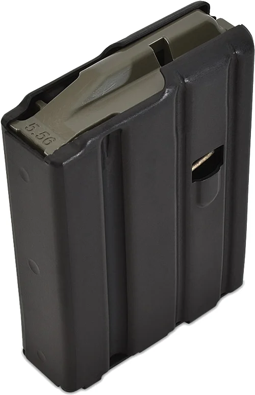 D TACTICAL MAGAZINE 5.56X45 - 10RD ALUMINUM BLACK AR15