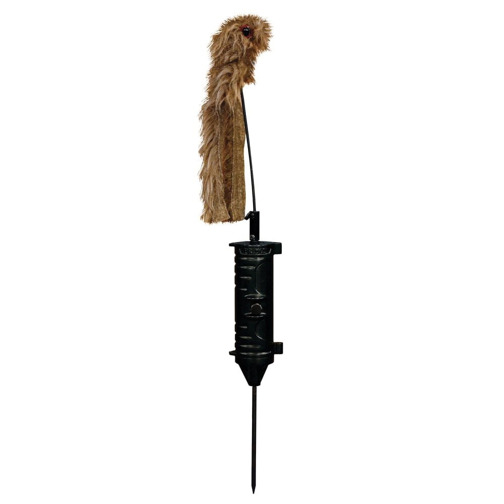 Primos Sit and Spin Predator Crazy Critter's Decoy, Black/Brown